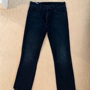 MOTHER insider crop step fray NWOT